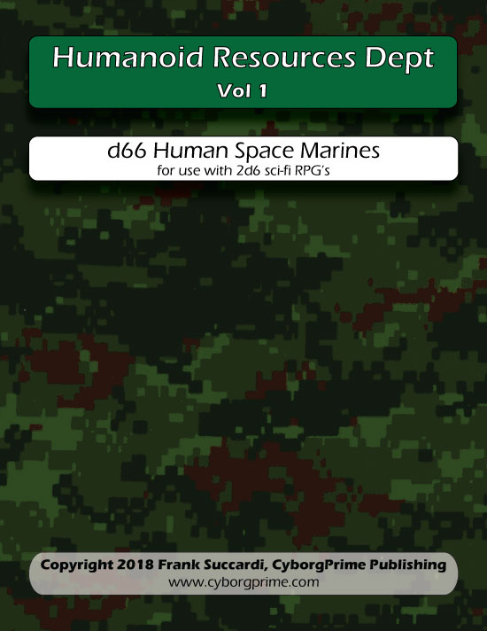 space marines sci-fi sci-fi expansion table