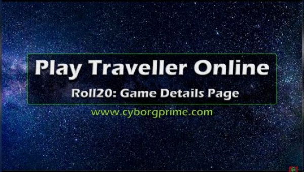 Play Traveller RPG Online: Roll20 App Game Details Page 2020