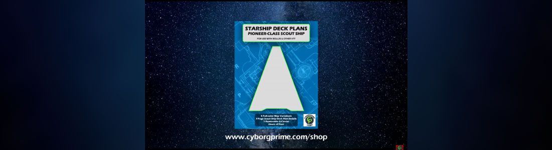 Pioneer-Class Scout Ship Deck Plans For Roll20 App And VTT