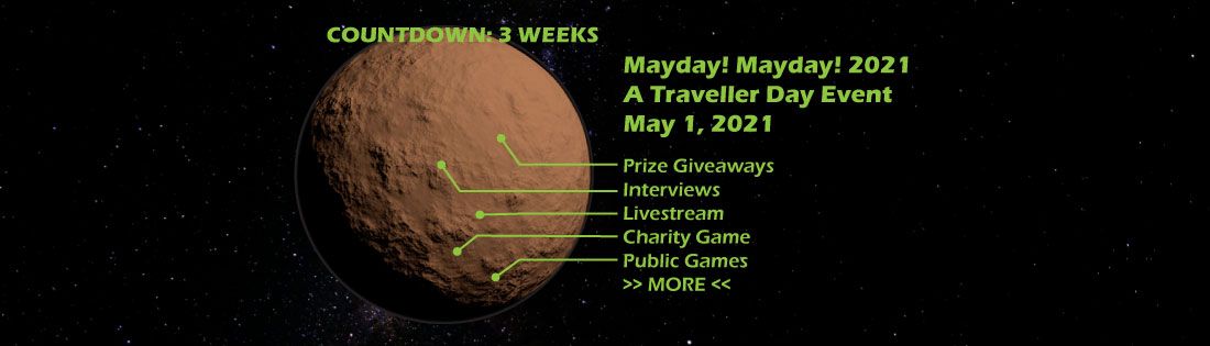 Countdown To The 3rd Annual Mayday Mayday! Traveller RPG Day