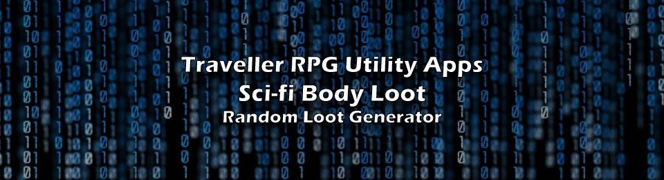 Sci-fi Random Body Loot Generator