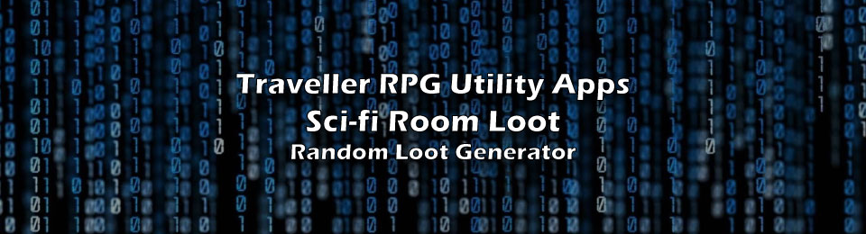 Sci-fi RPG Stateroom Random Loot Generator