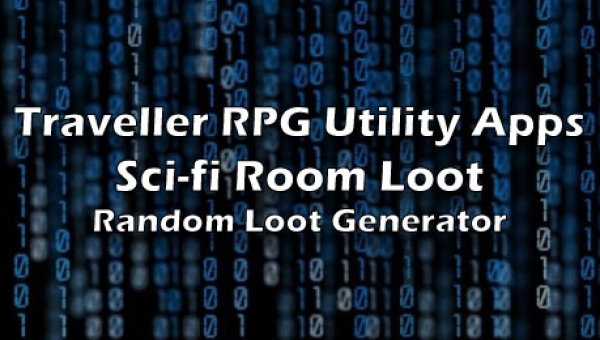 Sci-fi RPG Stateroom Random Loot Generator