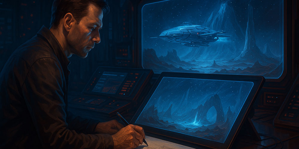 The Artist, the AI, and the Future of Traveller TAS Products
