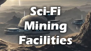 NFT Collection- Sci-Fi Mining Facilities