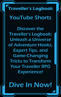 Traveller RPG Adventure Hooks - Traveller's Logbook YouTube Shorts