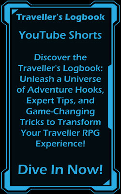 Traveller RPG Adventure Hooks - Traveller's Logbook YouTube Shorts