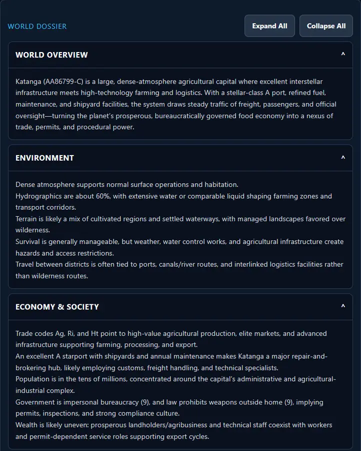 sci fi world decoder world dossier